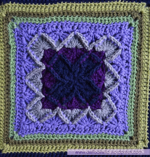 Bavarian Beauty, boys crochet blanket